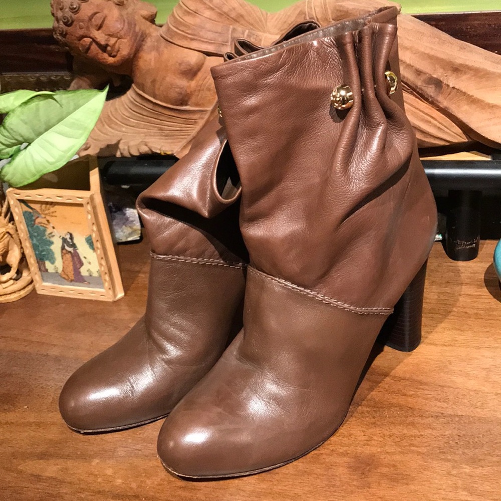 Tory Burch Leather Booties
